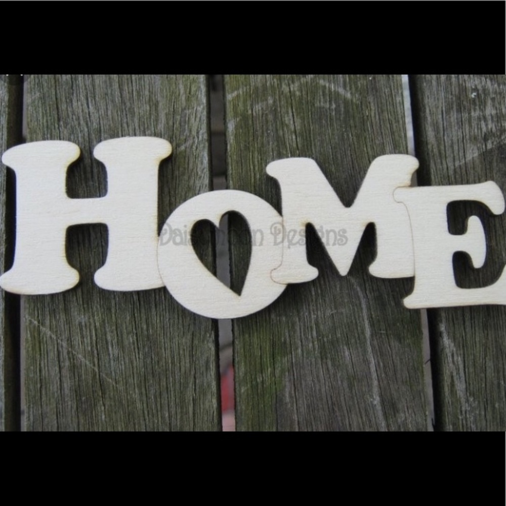 Home sweet home items.